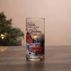 "Hearts Come Home" Hurricane Candle