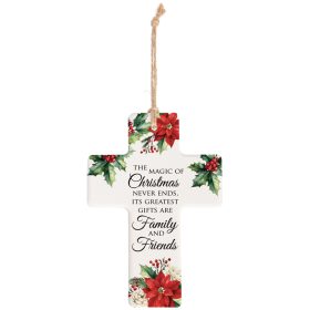 "Magic of Christmas" Christmas Cross Ornament