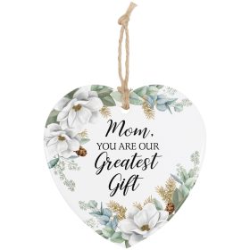 "Greatest Gift" Heart Ornament