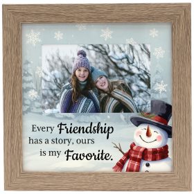 "Friendship" Christmas Frame