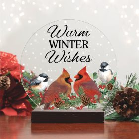 "Winter Wishes" Round Sitter