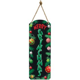"Merry Grinchmas" Metal Wall Décor