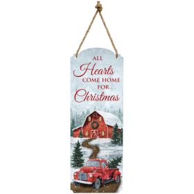 "Home for Christmas" Metal Wall Décor