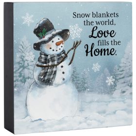 Love fills the Home Mini Square Sitter