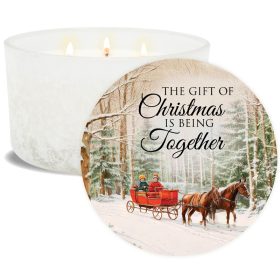 "Gift of Christmas" 3-Wick Candle