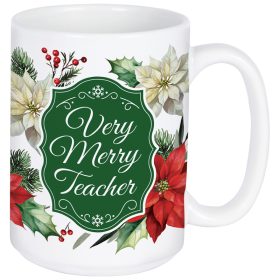 "Merry Teacher" Boxed Mug