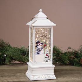 "Winter Wishes" Water Glitter Lantern