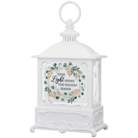 "Your Light" Water Glitter Lantern