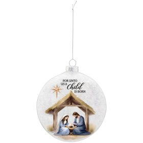 "A Child is Born" Boxed Ornament
