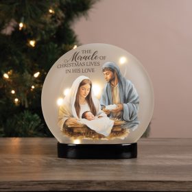 "Miracle of Christmas" LED Table Décor