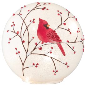 6" Cardinal & Branch Globe Light