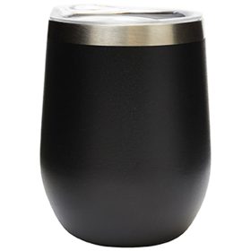 12oz Stemless Wine Tumbler - Black