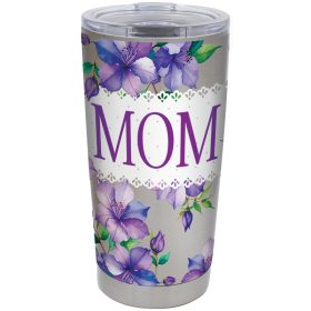 "Mom Floral" 20 Ounce Tumbler