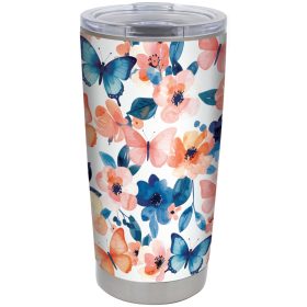"Butterflies" 20 Ounce Tumbler