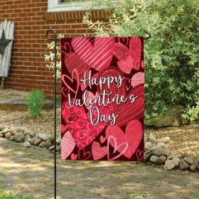 Multi-Hearts Dura Soft™ Garden Flag - Garden 12.5 x 18