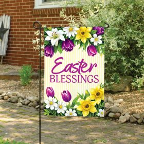 Easter Blessings Dura Soft™ Garden Flag - Garden 12.5 x 18