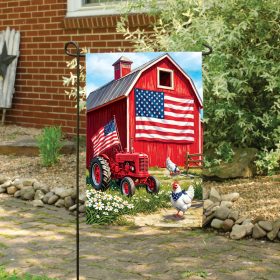 Patriotic Barn Dura Soft™ Garden Flag - Garden 12.5 x 18