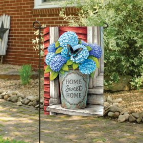 Sweet Home Hydrangea Dura Soft™ Garden Flag - Garden 12.5 x 18