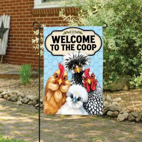 Coop Girls Dura Soft™ Garden Flag - Garden 12.5 x 18