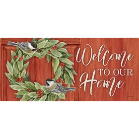 "Chickadee Bay" Mini Mat Insert