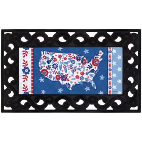 "Map of America" Mini Mat Insert