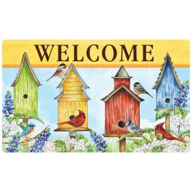 "Colorful Houses" Mat