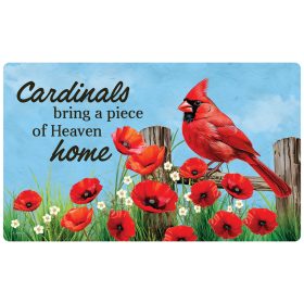 "Comfort Cardinal" Mat