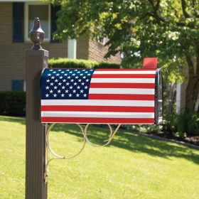"American Flag" Mailbox Cover