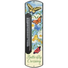 "Butterflies & Daisies" Thermometer