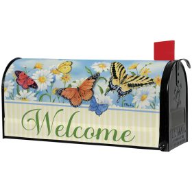 "Butterflies & Daisies" Mailbox Cover