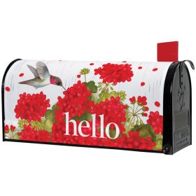 "Hello Hummingbird" Mailbox Cover