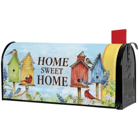 "Colorful Houses" Mailbox Cover