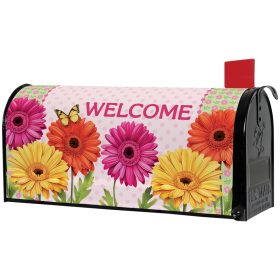 "Bright Gerberas Mailbox Cover