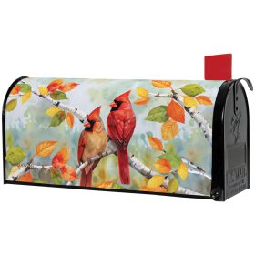 "Autumn Cardinal" Mailbox Cover