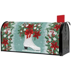 "White Skate" Mailbox Cover