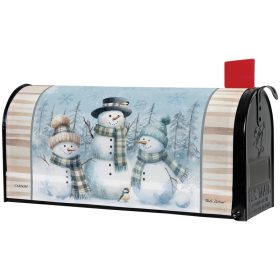 "Winter Day Snowman" Mailbox Cover