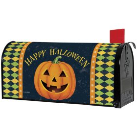 "Jack-O-Lantern" Mailbox Cover
