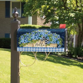 Hello Hydrangea Mailbox Cover