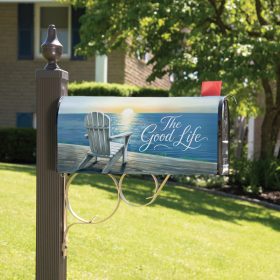 The Good Life Mailbox Cover