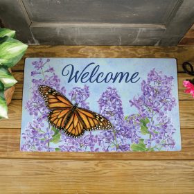 Butterfly Lilacs Mat