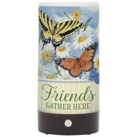 "Butterflies & Daisies" Tabletop Light