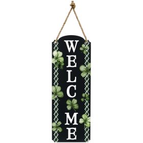 "Welcome" 18" Metal Wall Décor