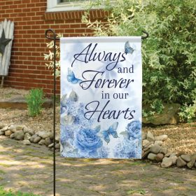"Always In Our Hearts" Dura Soft™ Garden Flag