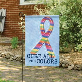 "Cure The Colors" Dura Soft™ Garden Flag