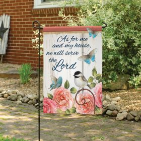"As For Me" DuraSoft™ Garden Flag