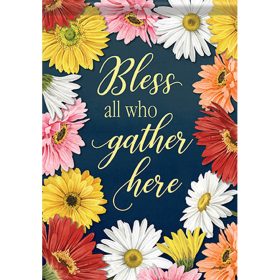 "All Who Gather" Dura Soft™ Large Flag