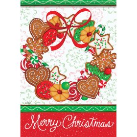 "Santa's Sweet Shop" Durasoft™ Flag - Garden 12.5 x 18