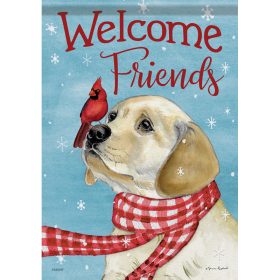 "Best Friends" Durasoft™ Flag - Garden 12.5 x 18