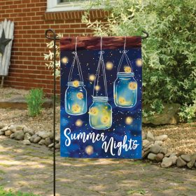 "Summer Nights" Dura Soft™ Flag - Garden 13 x 18