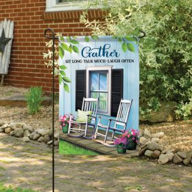 "Gather" Dura Soft™ Flag - Garden 13 x 18